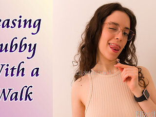 Teasing Subby with a Walk - Elizathemodel Keyholding Femdom Domme Teasing Chastity Caged Sub Nonnude