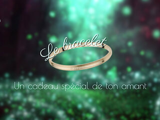 A magic bracelet gives you a lot of sensations - english audio story