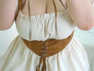 Start Your Day with a Smile and Some Heavy Curves. Big Boobs and a MILF Ass Are the Best Combination