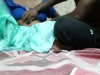 Tamil Husband Enjoys Talking Obscenely To His Beautiful Tamil Wife And Discussing How To Have Sex