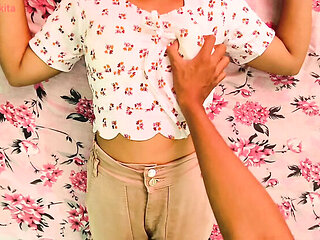 Horney Ankita Indian Desi GF Tight Pussy Hardcore Fuck in OYO MMS Hindi Sex