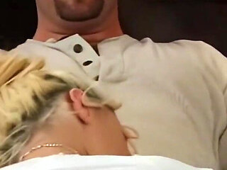 The Sublime Huge Tits of a Young Blonde in Search of Orgasm