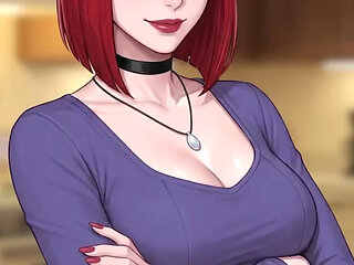 With Great Pleasure #10 - Redhead Fuck Session - Ai Cartoon Porn Game