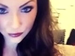 Amateur Busty Brunette Striptease