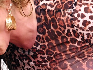 Kianna Dior Leopard POV Facial Featuring Jonni Darkko