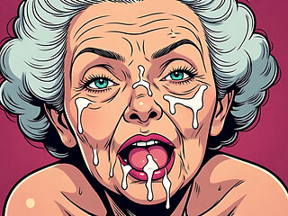 Vintage Cartoon Style Facials