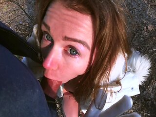 Picked up a girl in the forest for anal sex
