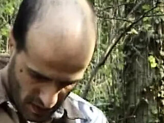 Hot French Orgy Outdoor: Sluts and Shemale Anal Fucking in the Woods
