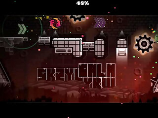 Flamewall showcase a 30 fps geometrydash