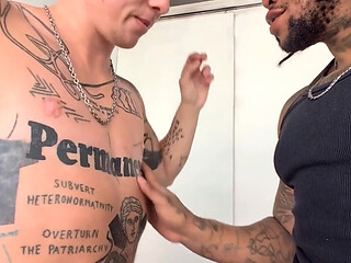 Interracial Sex Between Two Transgender Men, One Brazilian and One Russian