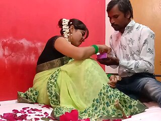 Indian woman and her husband are ready to have sex
