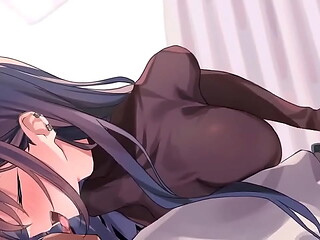 Follando con chica anime