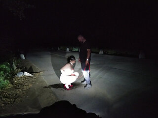 Old Pig Perverse Pissing Summer Sex Outdoor