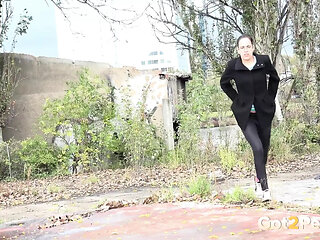 Windy Piss Puddle by Got 2 Pee where girls come to piss