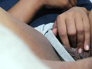 Secret Video of My Step Sister Touching Her Pussy While on Sofa She Thinks She Is Alone in the House