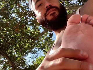 Foot Fetish & Piss on the Street.