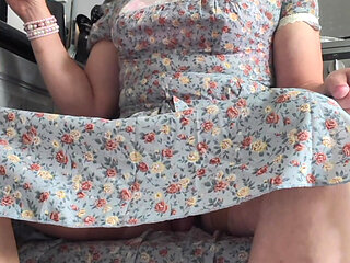 Grandmas not wearing any panties
