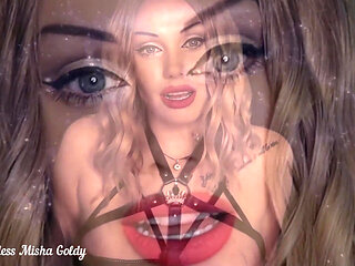 Mesmerizing ASMR & Eye Contact! I will put on your Mental chastity! JOI