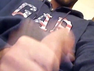 Jerking off out of my house and through the window risking being caught