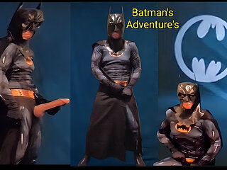 Batman's Big Cock and Big Cumshots Sixxbig Custom Video for a Fan
