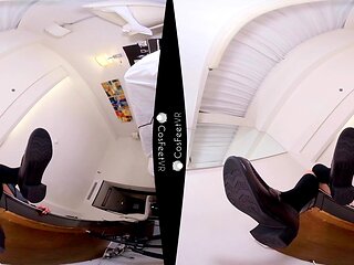 Close up foot fetish on cam