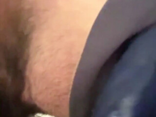 hot daddy with big cock gets sucked in public bathroom by sexy bear