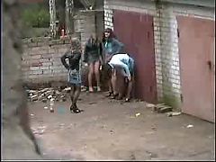 Pissing teens on hidden cam