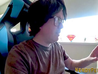 Yorkshire dude pounds and finishes on a British nerd