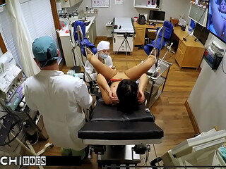 Human Guinea Pig Gets Mandatory Hitachi Orgasms From Nurse - Channy Crossfire