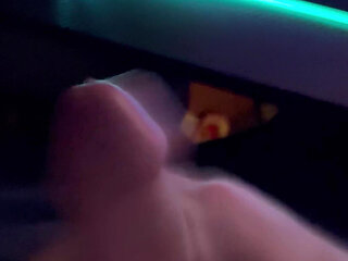 Quick cum time while jerking off