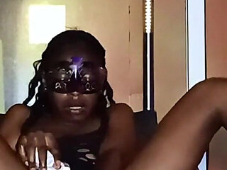 I Have a Sex Addiction I Cant Help Fucking My Juicy Ebony Pussy at All Hours During Work!!