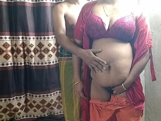 Tamil Bhabhi Hot Outdoor Sex - Desi Masti Night with Big Ass Anal & Cumshot