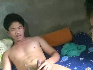 Filipino Twink Sucks Big Dick & Swallows