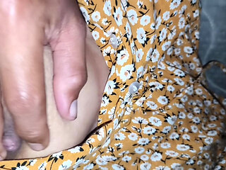 In the company of a lonely sister-in-law at her husband's residence Work out of town