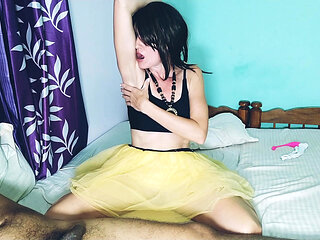 Nasty Horny Slut Making Interracial Love