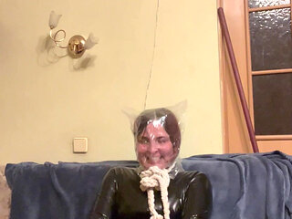 2 Latex Catsuits and 5 Minutes in Plastic Bag
