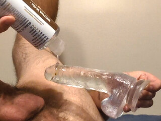 First dildo ride on cam