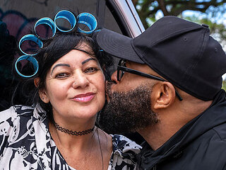 Mature Loses Her Tight Asshole During the Bus Ride