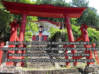 Red Mini-skirt for Great Luck