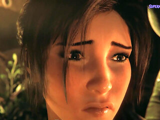 Lara Croft Getting Destroyed By A Massive Futa Cock - 3D Realistic Uncensored