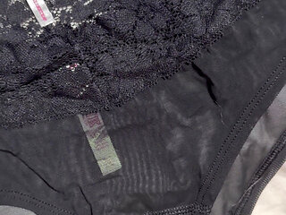 Cum on Wife's Panties 6