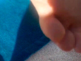 Selena's Outdoor Games Naked in a Sunlight
