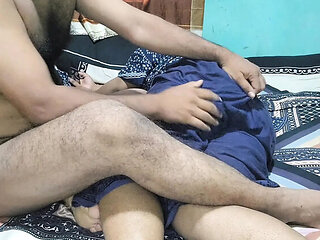 Bangladeshi Bhabhi Hot Sex with Teen - Blowjob, Doggy Style, and Cumshot in HD