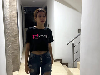 I Give My Best Friend a Hard Fuck After Watching Her Masturbate While Smelling My Underwear.