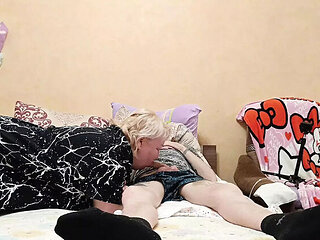 Neighbor MILF Zona901 Deep Throat Blowjob & Cum Swallow Last Drop