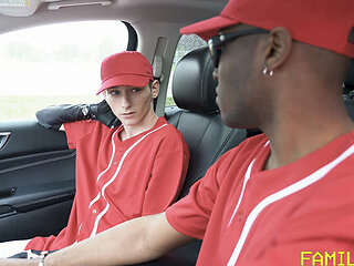 Getting a Ride from Coach - FamilyDick