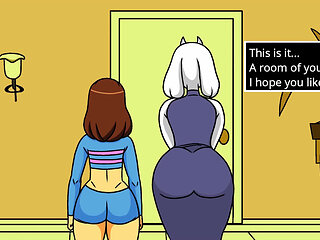 Toriel X Frisk