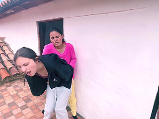 A quick with my best friend in public