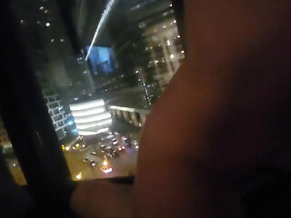 Riding and Dogging on Vacation in Public