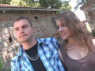 Dude watches his girlfriend getting fucked hard by another dude